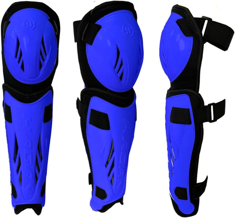 Hockey H-5.0 Shin Pad Adjustable Gear for Enhanced Agility and Durable Protection in DEK Street and Ball Hockey Indoor Outdoor Play